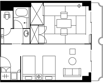 お部屋の場所